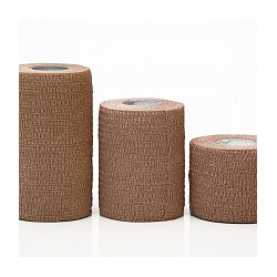 Caja 12 uds. cohesiva NT Marrón 10 cm x 4.5 mt   