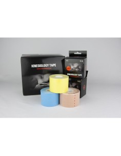 Vendaje neuromuscular 5 cm x 5 mt  Azul  PACK 6 ROLLOS  KCI